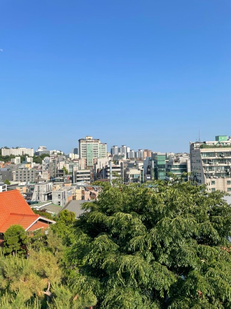 Low-rise residential streets of Yeonhui-dong in Seoul
