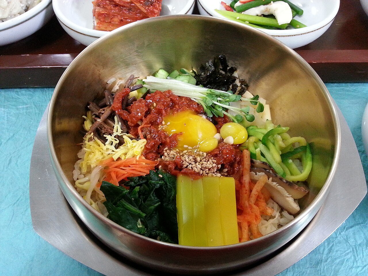 Jeonju bibimbap, the original version of Korea's most famous rice dish