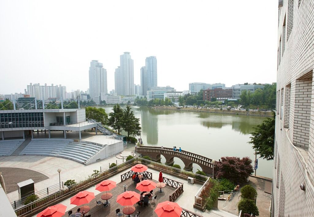 The Konkuk University campus in the Kondae district of eastern Seoul