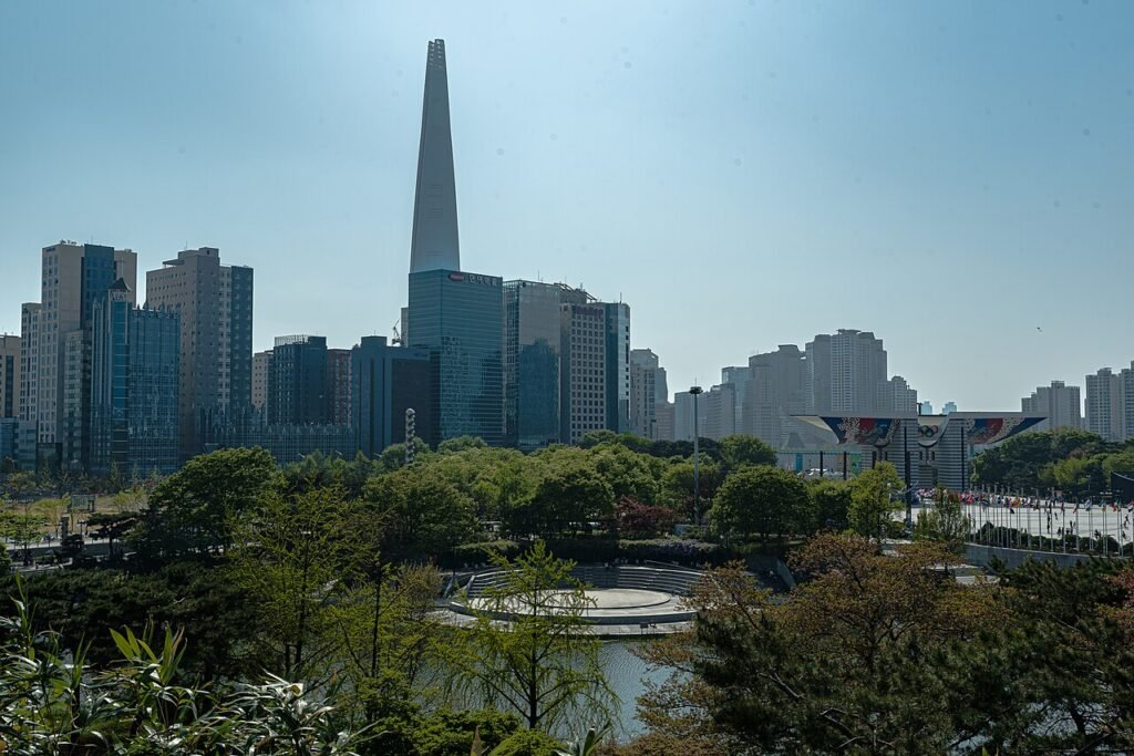 Seoul Olympic Park, home of the KSPO Dome arena