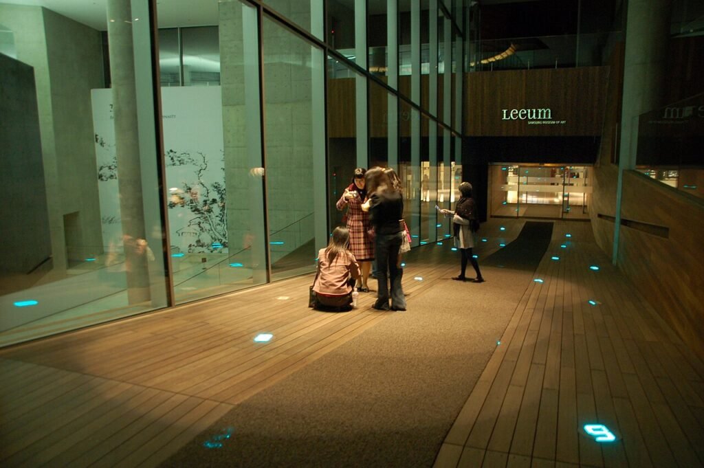 The Leeum Museum of Art building in Hannam-dong, Seoul
